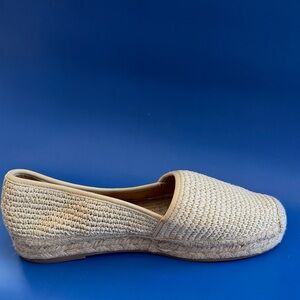J. Crew Beige Espadrille Loafers, Never Worn, Great Summer Shoes